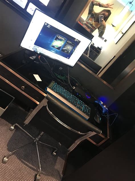 eefje depoortere|sjokz gaming setup and gear.